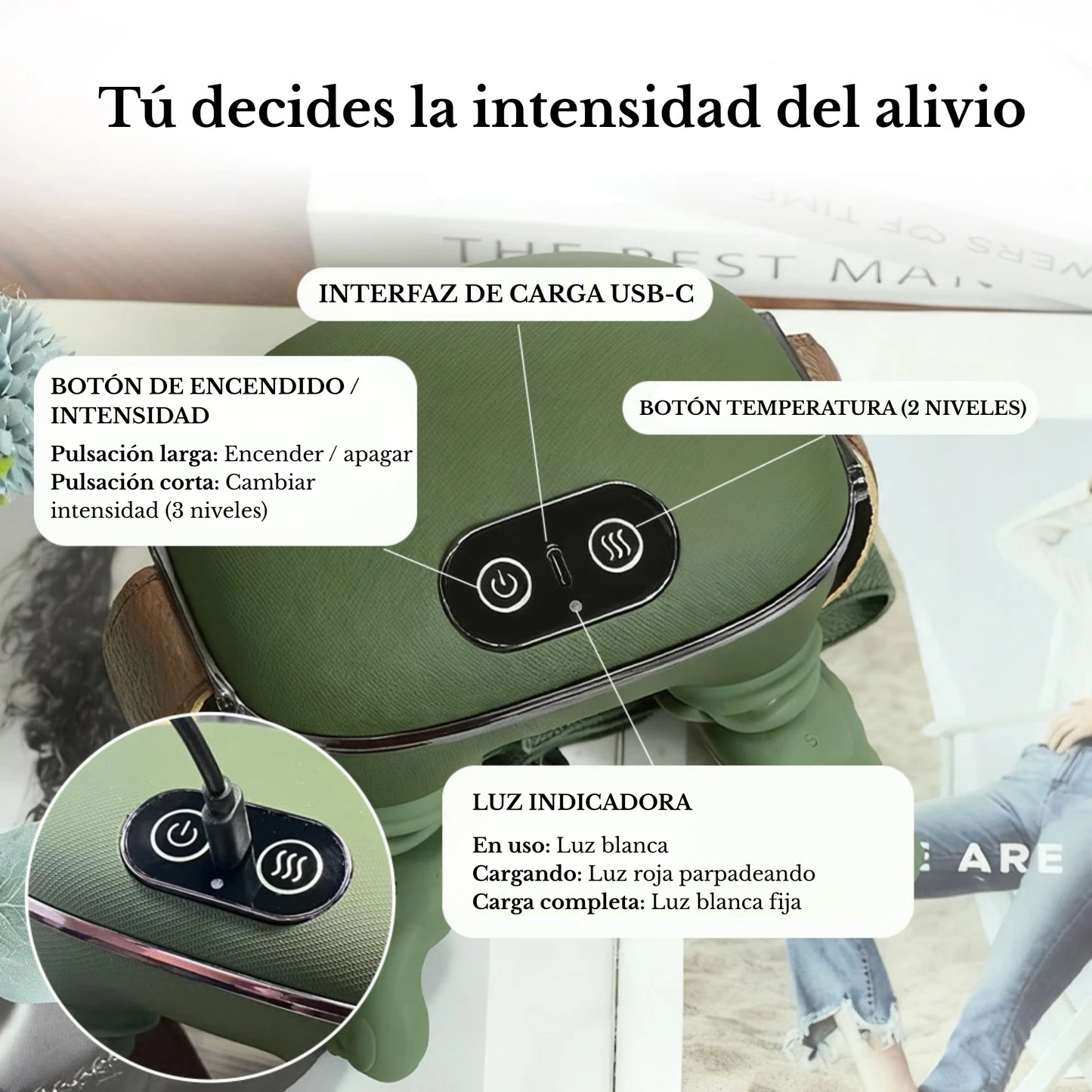 Masajeador Cervical 3D