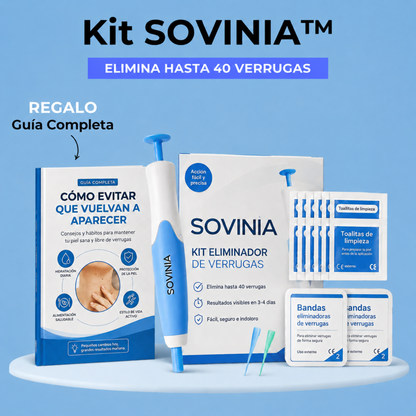 Kit Completo Eliminador de Verrugas